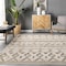 Nuloom Rebecca High Low Textured Shaggy Area Rug 4ft x 6ft OZTT01B-406 - alternate 8